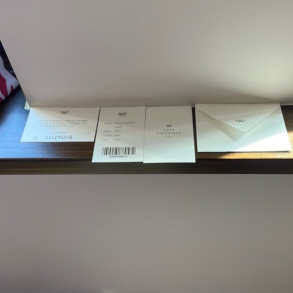 🌟🛍HOST PICK🌟🛍ANYA HINDMARCH leather bag NWOT - Picture 8 of 16